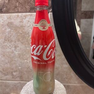 Coca-Cola Limited Edition Red and Gold Bottle